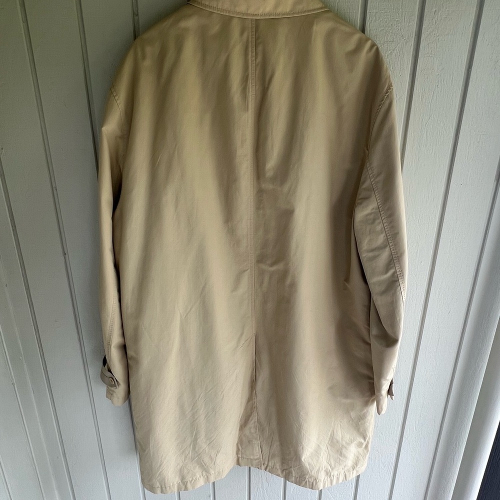 Burberry Beige Trench Coat size 46R men’s - Picture 11 of 14